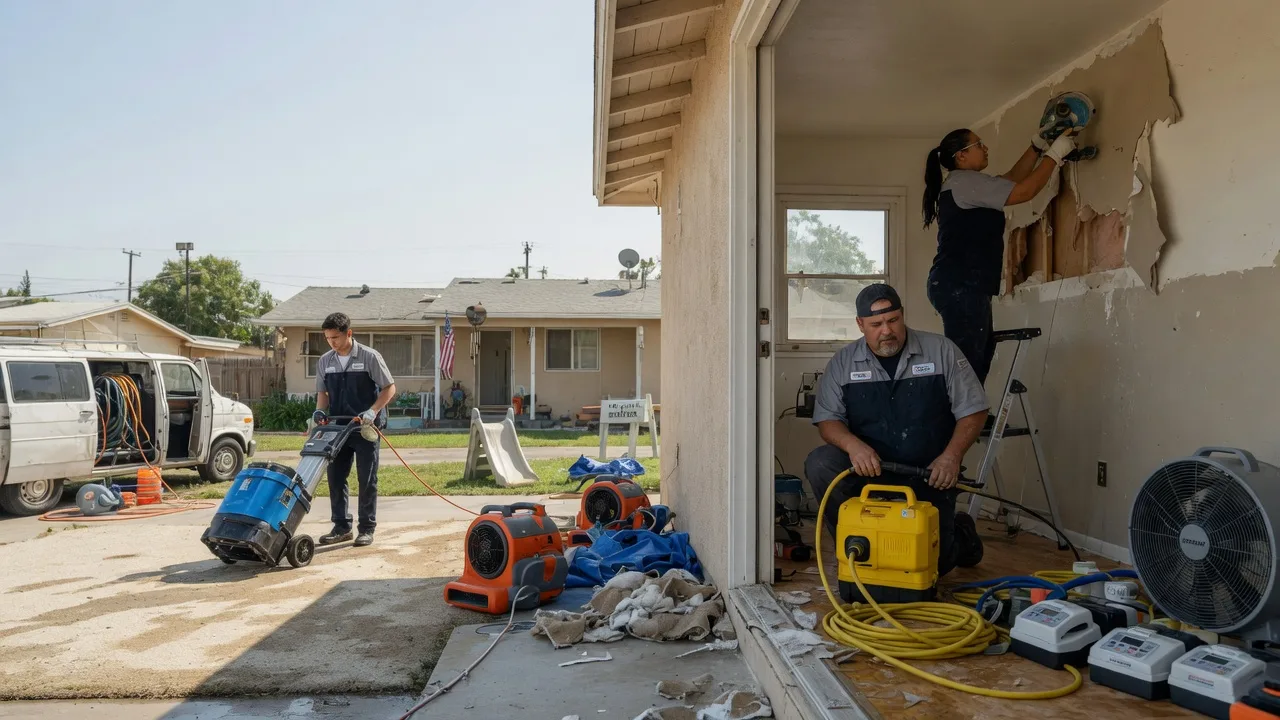 Water Damage Restoration in Wister, OK near me